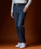 【23区 ゴルフ/NIJYUSANKU GOLF】の【WOMEN】チェック柄裏起毛パンツ ネイビー系3|ID: prp329100004652108 ipo3291000000033617224