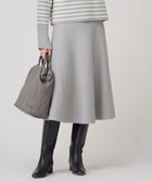 【自由区/JIYU-KU】の【セットアップ対応・洗える】ウールミラノニット スカート 人気、トレンドファッション・服の通販 founy(ファニー) ファッション Fashion レディースファッション Fashion for Women セットアップ Matching Sets スカート・ミニ/ミディ/マキシ Skirts / Mini, Midi & Maxi Skirts おすすめ Recommended / Our Picks アクリル Acrylic Material コンパクト Compact, Small Size セットアップ Set-Up, Coordinated Outfit フレア Flare, Flared ミラノリブ Milano Rib, Milano Stitch 洗える Machine Washable A/W・秋冬 Autumn/Winter thumbnail ライトグレー|ID: prp329100004652109 ipo3291000000036153791