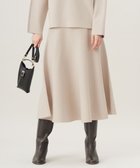 【自由区/JIYU-KU】の【セットアップ対応・洗える】ウールミラノニット スカート 人気、トレンドファッション・服の通販 founy(ファニー) ファッション Fashion レディースファッション Fashion for Women セットアップ Matching Sets スカート・ミニ/ミディ/マキシ Skirts / Mini, Midi & Maxi Skirts おすすめ Recommended / Our Picks アクリル Acrylic Material コンパクト Compact, Small Size セットアップ Set-Up, Coordinated Outfit フレア Flare, Flared ミラノリブ Milano Rib, Milano Stitch 洗える Machine Washable A/W・秋冬 Autumn/Winter thumbnail ベージュ|ID: prp329100004652109 ipo3291000000036153793