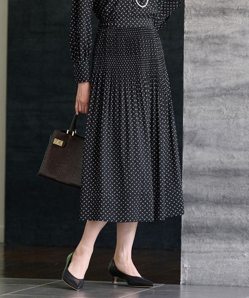 【自由区/JIYU-KU】の【ご好評につき追加生産・セットアップ対応・洗える】ライトサテンプリーツ スカート インテリア・キッズ・メンズ・レディースファッション・服の通販 founy(ファニー) 　ファッション　Fashion　レディースファッション　Fashion for Women　セットアップ　Matching Sets　スカート・ミニ/ミディ/マキシ　Skirts / Mini, Midi & Maxi Skirts　スカート　Skirts　プリーツスカート / 上品フェミニンスタイル　Pleated Skirts　セットアップ　Set-Up, Coordinated Outfit　ドット　Polka Dot, Dot Pattern　フォーマル　Formal, Dressy　プリーツ　Pleats, Pleated　夏　Summer　春　Spring　S/S・春夏　SS, Spring/Summer, Warm Season　洗える　Machine Washable　無地　Plain, Solid Color　ブラック系1|ID: prp329100004652112 ipo3291000000034201211