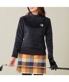 【23区 ゴルフ/NIJYUSANKU GOLF】の【WOMEN】シルキーボンバー モックネック ネイビー系|ID: prp329100004652137 ipo3291000000033618000