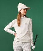 【23区 ゴルフ/NIJYUSANKU GOLF】の【WOMEN】シルキーボンバー モックネック アイボリー系|ID: prp329100004652137 ipo3291000000033618001