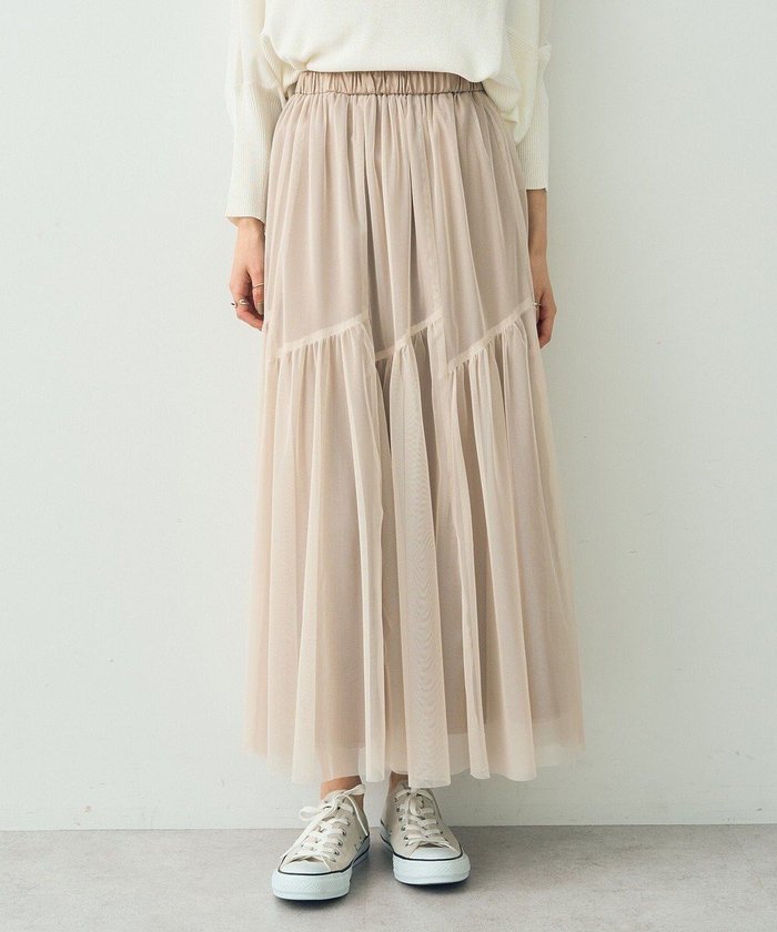 【イェッカ ヴェッカ/YECCA VECCA】のリバーシブルチュールスカート インテリア・キッズ・メンズ・レディースファッション・服の通販 founy(ファニー) https://founy.com/ ファッション Fashion レディースファッション Fashion for Women スカート Skirts おすすめ Recommended / Our Picks クラシカル Classical, Vintage-Inspired サテン Satin, Glossy Fabric チュール Tulip, Tulip Motif フェミニン Feminine, Girly ポケット Pocket, Pocket Detail リバーシブル Reversible, Two-Sided 夏 Summer 春 Spring S/S・春夏 SS, Spring/Summer, Warm Season |ID: prp329100004652394 ipo3291000000033621153
