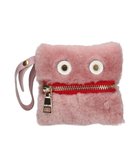 【インター ショシュール/INTER-CHAUSSURES】の【RIPANI】ムートンチャームポーチ ピンク|ID: prp329100004652416 ipo3291000000033621355