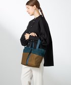 【イザック/Y'SACCS】のドローストリング コンビカラー2WAYトート 人気、トレンドファッション・服の通販 founy(ファニー) ファッション Fashion レディースファッション Fashion for Women バッグ Bags コンビ Combo, Combination Style スマート Smart, Elegant ドローストリング Drawstring, Pull Cord ベーシック Basic, Essential ポケット Pocket, Pocket Detail thumbnail ブルー|ID: prp329100004652433 ipo3291000000034182298