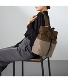 【イザック/Y'SACCS】のドローストリング コンビカラーリュックサック チョコ|ID: prp329100004652436 ipo3291000000035855196