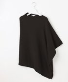 【自由区/JIYU-KU】の【カタログ掲載・洗える】ボイルドウール ポンチョ ブラック|ID: prp329100004652443 ipo3291000000033621532