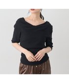 【アースミュージックアンドエコロジー/earth music&ecology】のドレープニットプルオーバー 人気、トレンドファッション・服の通販 founy(ファニー) ファッション Fashion レディースファッション Fashion for Women トップス・カットソー Cut & Sew Tops ニット Knit Tops & Sweaters カジュアルプルオーバー・ニットトップス Pullovers & Knit Tops / Casual Pullovers おすすめ Recommended / Our Picks コンパクト Compact, Small Size セーター Sweater, Knitwear デコルテ Décolleté, Neckline トレンド Trend, Trending Now ドレープ Drape, Draping Fabric フィット Fit, Slim Fit フォルム Silhouette, Form ボトム Bottoms, Lower Wear ポケット Pocket, Pocket Detail ワイド Wide, Wide Fit エレガント 上品 Elegant 秋 Autumn A/W・秋冬 Autumn/Winter thumbnail Black|ID: prp329100004652465 ipo3291000000033621759