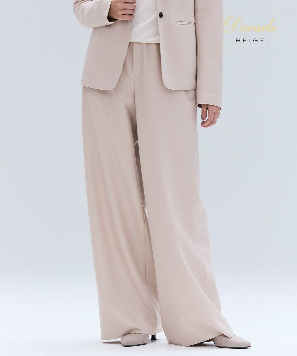 【ベイジ,/BEIGE,】の【セットアップ対応】CORBY / ウールイージーワイドパンツ インテリア・キッズ・メンズ・レディースファッション・服の通販 founy(ファニー) 　ファッション　Fashion　レディースファッション　Fashion for Women　セットアップ　Matching Sets　レディースパンツ・ボトムス　Pants & Trousers / Bottoms　新作・新入荷　New Arrivals / New In　オケージョン　Occasion Wear　ジャケット　Jacket, Outerwear　ストレッチ　Stretch, Stretchy Fabric　セットアップ　Set-Up, Coordinated Outfit　ワイド　Wide, Wide Fit　ビジネス 仕事 通勤　Business / Work / Commuting　定番　Standard, Basic Item　A/W・秋冬　Autumn/Winter　Nude|ID: prp329100004652478 ipo3291000000033621853