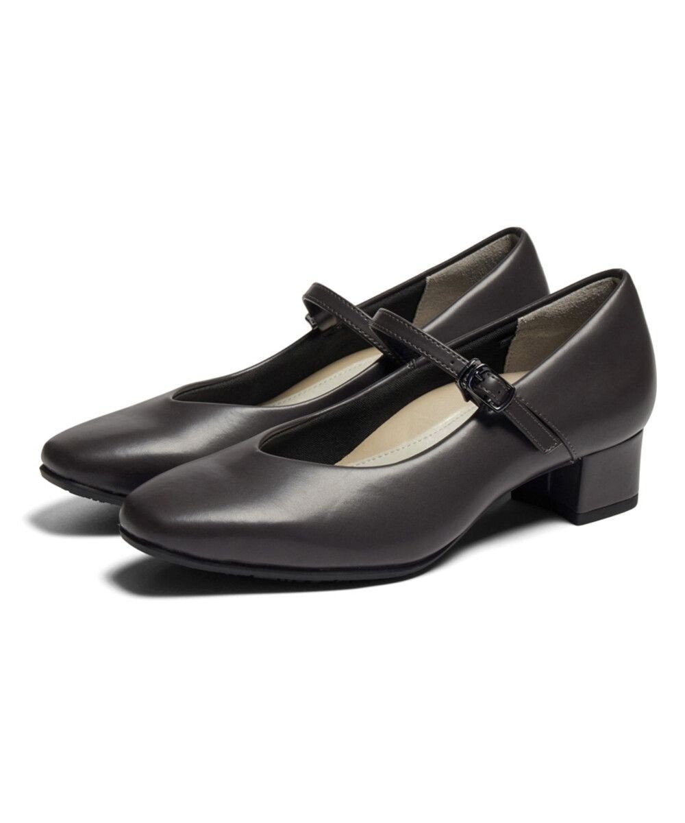 【アキュアーズ/AcureZ】の足ゆび広がる×キレイ メリージェーンパンプス「母趾にやさしい美パンプス」 インテリア・キッズ・メンズ・レディースファッション・服の通販 founy(ファニー) 　ファッション　Fashion　レディースファッション　Fashion for Women　クッション　Cushion, Throw Pillow　軽量　Lightweight, Ultra Light　フィット　Fit, Slim Fit　ヨガ　Yoga, Yoga Wear　ラバー　Rubber, Rubber Sole　ダークグレー|ID: prp329100004652498 ipo3291000000033842837