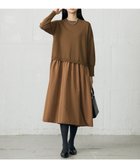 【自由区/JIYU-KU】の【カタログ掲載・洗える】ウールミラノ異素材 ワンピース 人気、トレンドファッション・服の通販 founy(ファニー) ファッション Fashion レディースファッション Fashion for Women ワンピース Dresses アクリル Acrylic Material 洗える Machine Washable コンパクト Compact, Small Size フィット Fit, Slim Fit ミラノ Milano Style, Italian-Inspired ミラノリブ Milano Rib, Milano Stitch A/W・秋冬 Autumn/Winter thumbnail モカ|ID: prp329100004652518 ipo3291000000033622069