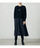 【自由区/JIYU-KU】の【カタログ掲載・洗える】ウールミラノ異素材 ワンピース 人気、トレンドファッション・服の通販 founy(ファニー) ファッション Fashion レディースファッション Fashion for Women ワンピース Dresses アクリル Acrylic Material 洗える Machine Washable コンパクト Compact, Small Size フィット Fit, Slim Fit ミラノ Milano Style, Italian-Inspired ミラノリブ Milano Rib, Milano Stitch A/W・秋冬 Autumn/Winter thumbnail ネイビー|ID: prp329100004652518 ipo3291000000033622070