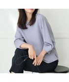【エニー/ANY】のコンフォータブル袖タックブラウス 人気、トレンドファッション・服の通販 founy(ファニー) ファッション Fashion レディースファッション Fashion for Women トップス・カットソー Cut & Sew Tops シャツ・ブラウス・オフィスカジュアル Elegant Blouses & Button-Ups ロングTシャツ・Tシャツ Longline T-Shirts & Tees カットソー・ベーシックTシャツ Cut-and-Sewn Tops / Stretch Tees & Basics 秋 Autumn カットソー Cut and Sewn Top コンシャス Conscious, Bodycon シンプル Simple, Minimal スマホ Smartphone, Mobile Device スリット Slit, Slit Detail スリーブ Sleeve, Long Sleeve / Short Sleeve デニム Denim, Jeans Material バランス Balance, Style Balance ロング Long, Long-Length A/W・秋冬 Autumn/Winter 再入荷 Restock / Back in Stock おすすめ Recommended / Our Picks ビジネス 仕事 通勤 Business / Work / Commuting thumbnail ライトブルー|ID: prp329100004652533 ipo3291000000033931170