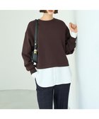 【アンフィーロ 自由区/UNFILO】の【2WAY/軽量】BEAUTY FORM JERSEY ハーフZIP プルオーバー 【WEB限定】ブラウン|ID: prp329100004652550 ipo3291000000033622278
