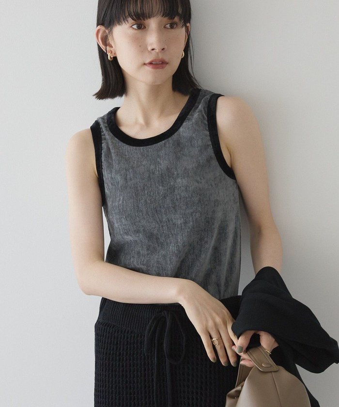 【アメリカンホリック/AMERICAN HOLIC】の配色ベロアタンクトップ インテリア・キッズ・メンズ・レディースファッション・服の通販 founy(ファニー) https://founy.com/ ファッション Fashion レディースファッション Fashion for Women トップス・カットソー Cut & Sew Tops ベロアトップス Velour Tops / Velvet-Look Items インナー Innerwear カーディガン Cardigan, Knitwear ジャケット Jacket, Outerwear タンク Tank Top, Sleeveless Top ベロア Velour, Soft Velvet ポケット Pocket, Pocket Detail 夏 Summer 春 Spring S/S・春夏 SS, Spring/Summer, Warm Season |ID: prp329100004652592 ipo3291000000035855039