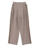 【グリーンパークス/Green Parks】の・swing by サイドフリルワイドパンツ 人気、トレンドファッション・服の通販 founy(ファニー) ファッション Fashion レディースファッション Fashion for Women パンツ Pants & Trousers 新作・新入荷 New Arrivals / New In おすすめ Recommended / Our Picks ポケット Pocket, Pocket Detail ミックス Mix, Mixed Style ワイド Wide, Wide Fit 夏 Summer S/S・春夏 SS, Spring/Summer, Warm Season A/W・秋冬 Autumn/Winter thumbnail Gray Beige|ID: prp329100004652618 ipo3291000000033622793