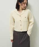 【グリーンパークス/Green Parks】の・swing by ニット開襟カーディガン Ivory|ID: prp329100004652621 ipo3291000000033622801