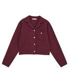 【グリーンパークス/Green Parks】の・swing by ニット開襟カーディガン Bordeaux|ID: prp329100004652621 ipo3291000000033622805