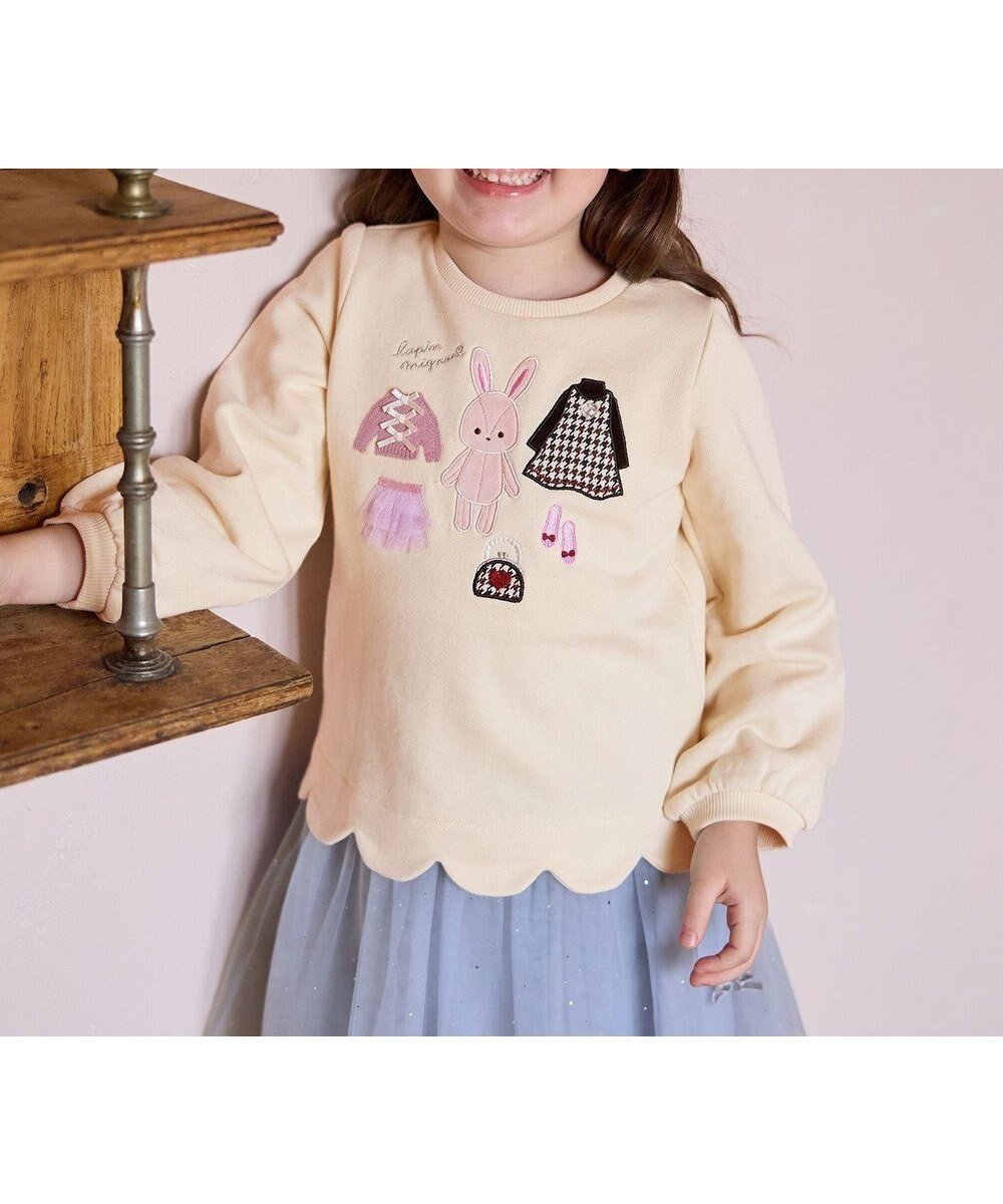 【エニィ/ANY / KIDS】のクローゼットモチーフトレーナー 人気、トレンドファッション・服の通販 founy(ファニー) ファッション Fashion キッズファッション Fashion for Kids トップス・カットソー Cut & Sew Tops スウェット / スエット Sweatshirt, Sweatwear スカラップ Scallop, Scalloped Edge トレーナー Sweatshirt, Trainer ポケット Pocket, Pocket Detail モチーフ Motif, Design Theme A/W・秋冬 Autumn/Winter other-1|ID: prp329100004653209 ipo3291000000034484349