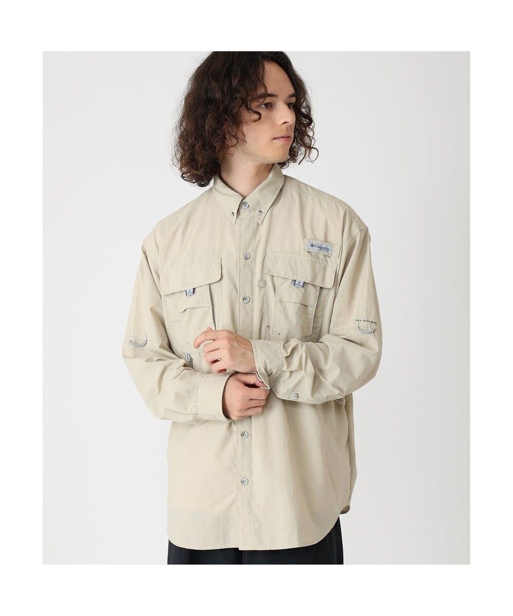 【コロンビア/Columbia / MEN】のColumbia/ バハマII ロングスリーブシャツ /コロンビア インテリア・キッズ・メンズ・レディースファッション・服の通販 founy(ファニー) 　ファッション　Fashion　メンズファッション　Fashion for Men　トップス・カットソー　Cut & Sew Tops　メンズシャツ　Shirts　クラシカル　Classical, Vintage-Inspired　フィット　Fit, Slim Fit　ポケット　Pocket, Pocket Detail　ループ　Loop, Loop Knit　ロールアップ　Roll-Up, Cuffed Hem　ワーク　Workwear, Utility Style　A/W・秋冬　Autumn/Winter　S/S・春夏　SS, Spring/Summer, Warm Season　新作・新入荷　New Arrivals / New In　夏　Summer　Fossil|ID: prp329100004653220 ipo3291000000033629504