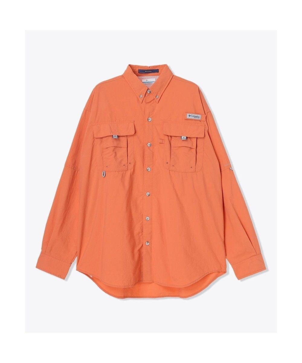 【コロンビア/Columbia / MEN】のColumbia/ バハマII ロングスリーブシャツ /コロンビア インテリア・キッズ・メンズ・レディースファッション・服の通販 founy(ファニー) 　ファッション　Fashion　メンズファッション　Fashion for Men　トップス・カットソー　Cut & Sew Tops　メンズシャツ　Shirts　クラシカル　Classical, Vintage-Inspired　フィット　Fit, Slim Fit　ポケット　Pocket, Pocket Detail　ループ　Loop, Loop Knit　ロールアップ　Roll-Up, Cuffed Hem　ワーク　Workwear, Utility Style　A/W・秋冬　Autumn/Winter　S/S・春夏　SS, Spring/Summer, Warm Season　新作・新入荷　New Arrivals / New In　夏　Summer　Faded Peach|ID: prp329100004653220 ipo3291000000033629509