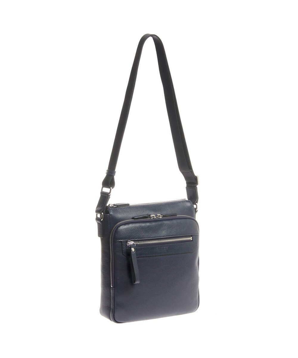 【エース バッグズ アンド ラゲッジ/ACE BAGS & LUGGAGE / MEN】のultima TOKYO ウルティマ トーキョーケヴィン ショルダーバッグ タテ型 レザー 77993 インテリア・キッズ・メンズ・レディースファッション・服の通販 founy(ファニー) 　ファッション　Fashion　メンズファッション　Fashion for Men　バッグ　Bags　スマート　Smart, Elegant　ポケット　Pocket, Pocket Detail　ネイビー|ID: prp329100004653221 ipo3291000000033629515