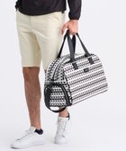 【23区 ゴルフ/23区GOLF / MEN】の【UNISEX】フラッグ総柄ボストンバッグ シューズ収納付きの大容量 ショルダー持ちも可能 ブラック系5|ID: prp329100004653223 ipo3291000000034355041