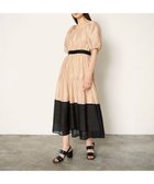 【グレース コンチネンタル/GRACE CONTINENTAL】のボレロセットティアードワンピース ベージュ|ID: prp329100004653231 ipo3291000000033629914