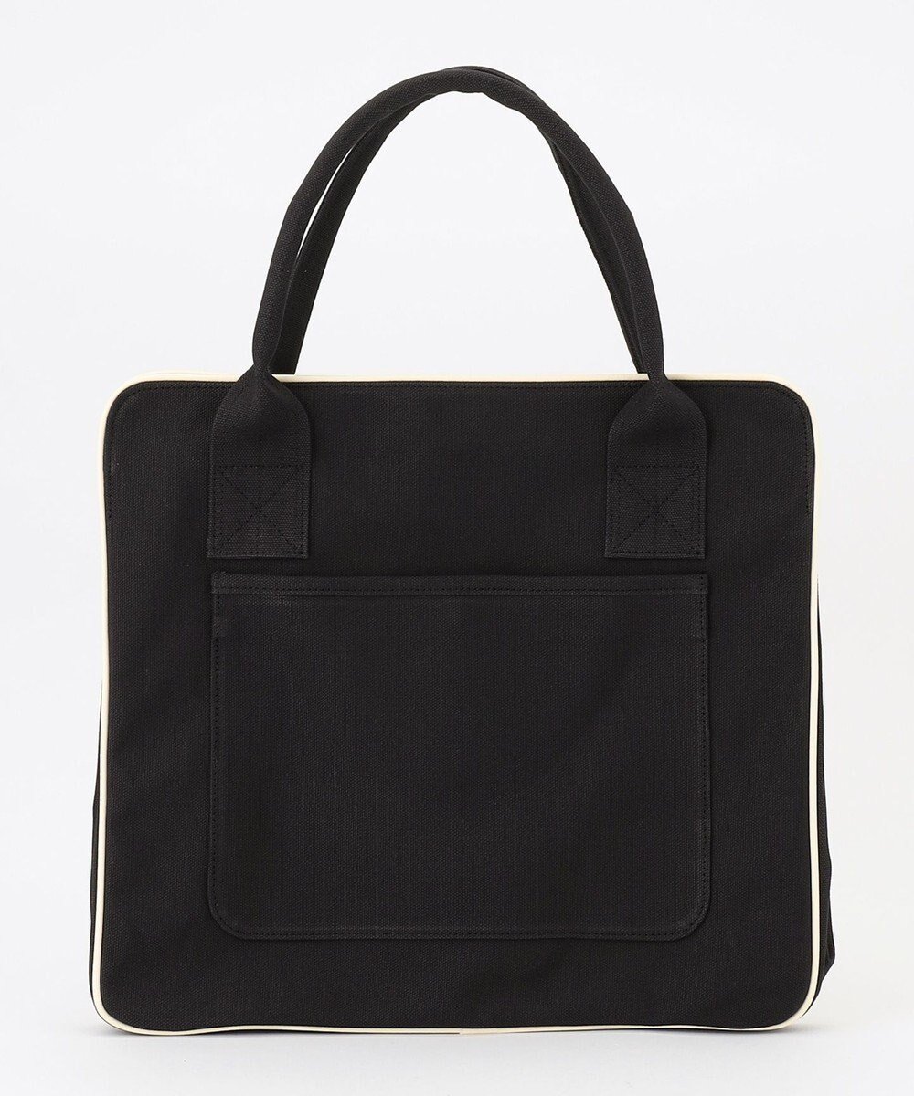【ユーシ/YUSHI】のARLE - TOTEBAG 帆布トートバッグ インテリア・キッズ・メンズ・レディースファッション・服の通販 founy(ファニー) 　ファッション　Fashion　レディースファッション　Fashion for Women　バッグ　Bags　ショルダー　Shoulder, Shoulder Strap　シンプル　Simple, Minimal　スポーツ　Sports, Activewear　トレンド　Trend, Trending Now　定番　Standard, Basic Item　パイピング　Piping, Trim Design　フィット　Fit, Slim Fit　フラップ　Flap, Flap Pocket　ボストンバッグ　Boston Bag, Retro Bag　ポケット　Pocket, Pocket Detail　日本製　Made In Japan　旅行　Travel　ビジネス 仕事 通勤　Business / Work / Commuting　ブラック|ID: prp329100004653237 ipo3291000000033630346