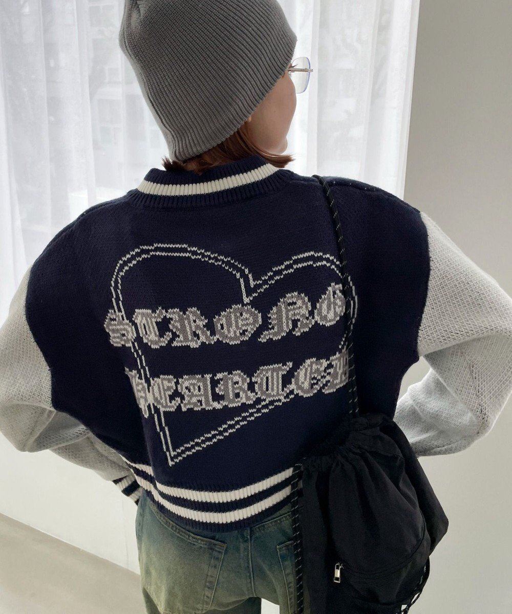 【ウィゴー/WEGO】のニットショートスタジャン 人気、トレンドファッション・服の通販 founy(ファニー) 　ファッション　Fashion　レディースファッション　Fashion for Women　アウター　Coat / Outerwear Collection　レディースジャケット・軽アウター　Jackets　インナー　Innerwear　春　Spring　キャミ　Camisole, Cami Top　ショート　Short, Short Length　ジャケット　Jacket, Outerwear　スマホ　Smartphone, Mobile Device　タンク　Tank Top, Sleeveless Top　デニム　Denim, Jeans Material　トレンド　Trend, Trending Now　長袖　Long Sleeve, Full Sleeve　ボトム　Bottoms, Lower Wear　ロング　Long, Long-Length　S/S・春夏　SS, Spring/Summer, Warm Season　おすすめ　Recommended / Our Picks　夏　Summer　 other-1|ID: prp329100004653270 ipo3291000000033631321
