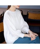 【ティアクラッセ/Tiaclasse】の【洗える】ラグランパフスリーブブラウス オフホワイト|ID: prp329100004653272 ipo3291000000034630487