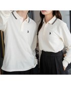 【ウィゴー/WEGO】の【25年秋冬新作/ユニセックスITEM/SMLサイズ展開】別注USPOLOラインポロシャツ(長袖) ホワイトアイボリー|ID: prp329100004653317 ipo3291000000033632886