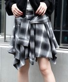 【ウィゴー/WEGO】のネルシャツライクイレヘムミニスカート 人気、トレンドファッション・服の通販 founy(ファニー) ファッション Fashion レディースファッション Fashion for Women スカート Skirts ミニスカート Mini Skirts アシンメトリー Asymmetrical Style 秋 Autumn ショート Short, Short Length スマホ Smartphone, Mobile Device チェック Check, Plaid, Tartan デニム Denim, Jeans Material トレンド Trend, Trending Now レース Lace, Lace Fabric 冬 Winter / This Winter A/W・秋冬 Autumn/Winter 新作・新入荷 New Arrivals / New In おすすめ Recommended / Our Picks thumbnail ブラック|ID: prp329100004653344 ipo3291000000033633044