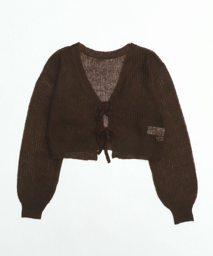 【ウィゴー/WEGO】の【25年秋冬新作】モヘアタッチ2WAYリボンカーデ インテリア・キッズ・メンズ・レディースファッション・服の通販 founy(ファニー) https://founy.com/ ファッション Fashion レディースファッション Fashion for Women トップス・カットソー Cut & Sew Tops カーディガン・羽織り Layered Style Cardigans 春 Spring 秋 Autumn カーディガン Cardigan, Knitwear シンプル Simple, Minimal スマホ Smartphone, Mobile Device ミニスカート Mini Skirt, Short Skirt リバーシブル Reversible, Two-Sided リボン Ribbon, Bow ワイド Wide, Wide Fit 冬 Winter / This Winter A/W・秋冬 Autumn/Winter 新作・新入荷 New Arrivals / New In おすすめ Recommended / Our Picks 夏 Summer |ID: prp329100004653348 ipo3291000000033633108