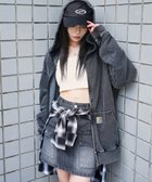 【ウィゴー/WEGO】のワーカーズジップパーカー スミクロ|ID: prp329100004653353 ipo3291000000033633163