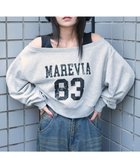 【ウィゴー/WEGO】のドッキングオフショルショートスウェット 柄2|ID: prp329100004653357 ipo3291000000033633208