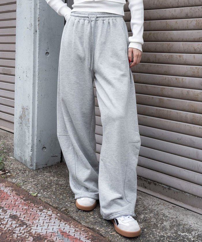 【ウィゴー/WEGO】の【ウエストゴム】カーブデザインスウェットパンツ インテリア・キッズ・メンズ・レディースファッション・服の通販 founy(ファニー) https://founy.com/ ファッション Fashion レディースファッション Fashion for Women パンツ Pants & Trousers 厚底 Platform Shoes サンダル Sandals, Summer Shoes スウェット / スエット Sweatshirt, Sweatwear スニーカー Sneakers, Trainers スマホ Smartphone, Mobile Device セットアップ Set-Up, Coordinated Outfit タンク Tank Top, Sleeveless Top バランス Balance, Style Balance 無地 Plain, Solid Color A/W・秋冬 Autumn/Winter 新作・新入荷 New Arrivals / New In おすすめ Recommended / Our Picks |ID: prp329100004653359 ipo3291000000033633221