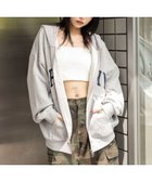 【ウィゴー/WEGO】のグラフィックBIGZIPパーカー 杢グレー|ID: prp329100004653361 ipo3291000000033633233