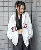【ウィゴー/WEGO】のグラフィックBIGZIPパーカー アッシュグレー|ID: prp329100004653361 ipo3291000000033633239