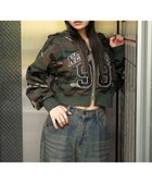 【ウィゴー/WEGO】のグラフィックショートZIPパーカー 柄1|ID: prp329100004653363 ipo3291000000033633261