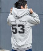 【ウィゴー/WEGO】の【ユニセックスITEM/MLサイズ展開】ナンバリングカットZIPパーカー 杢グレー|ID: prp329100004653367 ipo3291000000033633287