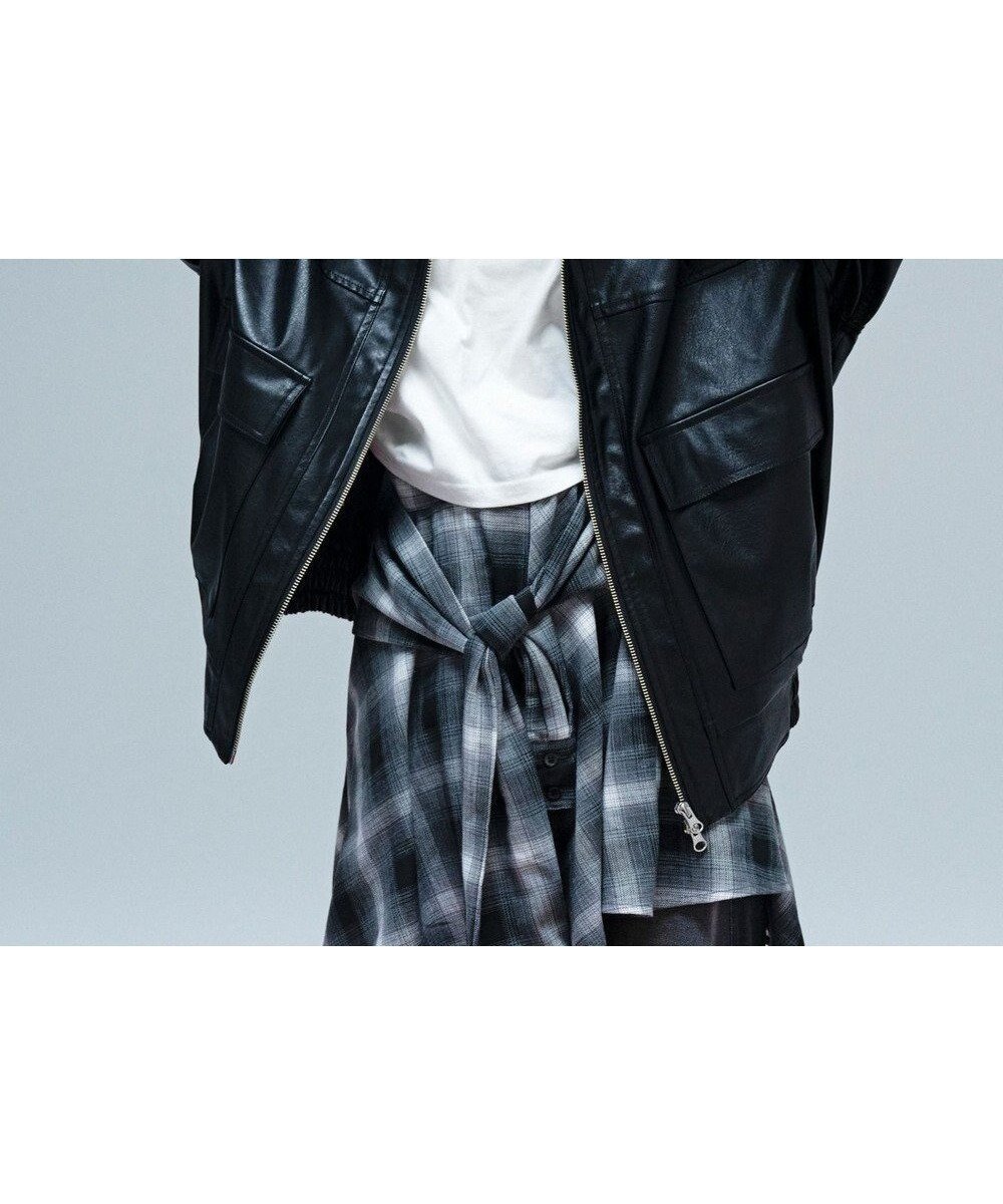 【ウィゴー/WEGO】の2WAYファー襟PUジャケット インテリア・キッズ・メンズ・レディースファッション・服の通販 founy(ファニー) 　ファッション　Fashion　レディースファッション　Fashion for Women　アウター　Coat / Outerwear Collection　レディースジャケット・軽アウター　Jackets　ブルゾンジャケット・スポーティアウター　Blouson Jackets　インナー　Innerwear　秋　Autumn　ジップ　Zip, Zipper　ジャケット　Jacket, Outerwear　スマホ　Smartphone, Mobile Device　トレンド　Trend, Trending Now　フェイクレザー　Faux Leather, PU Leather　ブルゾン　Blouson, Bomber Jacket　ボトム　Bottoms, Lower Wear　防寒　Cold Protection, Winter-Ready　ロング　Long, Long-Length　冬　Winter / This Winter　A/W・秋冬　Autumn/Winter　新作・新入荷　New Arrivals / New In　ブラック|ID: prp329100004653371 ipo3291000000033633335