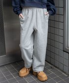 【ウィゴー/WEGO】の【ウエストゴム】スウェットワイドパンツ 杢グレー|ID: prp329100004653382 ipo3291000000034467593
