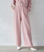 【ウィゴー/WEGO】の【ウエストゴム/XSSMサイズ展開】スウェットワイドパンツ ピンク|ID: prp329100004653382 ipo3291000000035700580