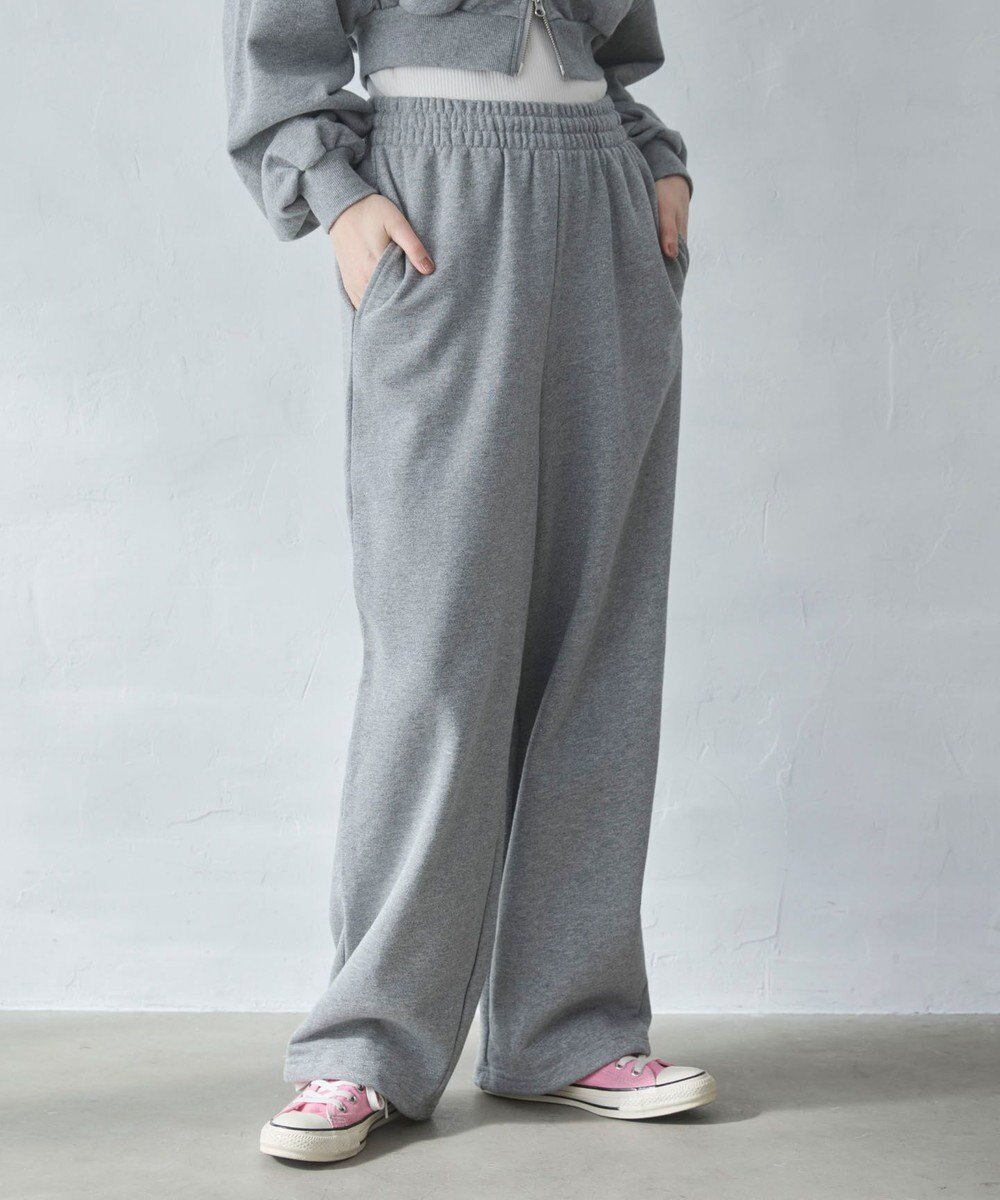 【ウィゴー/WEGO】の【ウエストゴム/XSSMサイズ展開】スウェットワイドパンツ インテリア・キッズ・メンズ・レディースファッション・服の通販 founy(ファニー) ファッション Fashion レディースファッション Fashion for Women パンツ Pants & Trousers 秋 Autumn ショート Short, Short Length シンプル Simple, Minimal スウェット / スエット Sweatshirt, Sweatwear スマホ Smartphone, Mobile Device セットアップ Set-Up, Coordinated Outfit タンク Tank Top, Sleeveless Top トレンド Trend, Trending Now バランス Balance, Style Balance パーカー Hoodie, Parka ブラウジング Blouson Silhouette, Cinched Waist ルーズ Loose, Oversized ワイド Wide, Wide Fit 冬 Winter / This Winter A/W・秋冬 Autumn/Winter 2025年 2025 2025-2026秋冬・A/W Autumn/Winter 2025–26 AW25–26 グレーその他|ID: prp329100004653382 ipo3291000000035700582