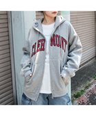 【ウィゴー/WEGO】の【25年秋冬新作/ユニセックス着用ITEM/SMLサイズ展開】グラフィックロゴダブルZIPパーカー 杢グレー|ID: prp329100004653385 ipo3291000000033633425