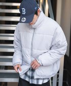 【ウィゴー/WEGO】の【25年秋冬新作/ユニセックス着用ITEM/SMLサイズ展開】2WAYパファーブルソン グレー|ID: prp329100004653404 ipo3291000000033633568