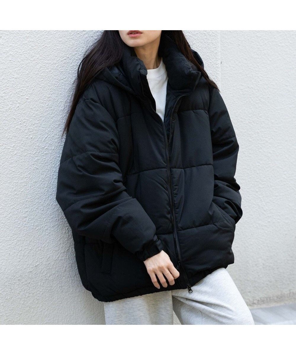 【ウィゴー/WEGO】の【25年秋冬新作/ユニセックス着用ITEM/SMLサイズ展開】2WAYパファーブルソン インテリア・キッズ・メンズ・レディースファッション・服の通販 founy(ファニー) 　ファッション　Fashion　レディースファッション　Fashion for Women　アウター　Coat / Outerwear Collection　コート・ロングコート・ピーコート　Long Coats, Peacoats & More　レディースジャケット・軽アウター　Jackets　インナー　Innerwear　秋　Autumn　カーゴパンツ　Cargo Pants, Utility Pants　キャップ　Cap, Baseball Cap　軽量　Lightweight, Ultra Light　シンプル　Simple, Minimal　ジャケット　Jacket, Outerwear　スウェット / スエット　Sweatshirt, Sweatwear　スニーカー　Sneakers, Trainers　スマホ　Smartphone, Mobile Device　ダウン　Down, Puffer　デニム　Denim, Jeans Material　トレンド　Trend, Trending Now　バランス　Balance, Style Balance　ブルゾン　Blouson, Bomber Jacket　ベーシック　Basic, Essential　防寒　Cold Protection, Winter-Ready　ワイド　Wide, Wide Fit　冬　Winter / This Winter　A/W・秋冬　Autumn/Winter　新作・新入荷　New Arrivals / New In　おすすめ　Recommended / Our Picks　ブラック|ID: prp329100004653404 ipo3291000000033633569
