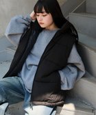 【ウィゴー/WEGO】の【25年秋冬新作/ユニセックス着用ITEM/MLサイズ展開】2WAYパファーベスト ブラック|ID: prp329100004653405 ipo3291000000033633592