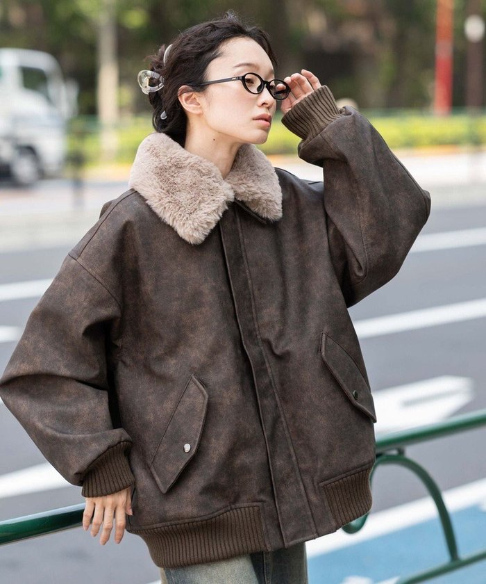 【ウィゴー/WEGO】の【ユニセックス着用ITEM/MLサイズ展開】PU2WAYフライトブルゾン インテリア・キッズ・メンズ・レディースファッション・服の通販 founy(ファニー) https://founy.com/ ファッション Fashion レディースファッション Fashion for Women アウター Coat / Outerwear Collection レディースジャケット・軽アウター Jackets ブルゾンジャケット・スポーティアウター Blouson Jackets 春 Spring シンプル Simple, Minimal ジャケット Jacket, Outerwear スウェット / スエット Sweatshirt, Sweatwear スマホ Smartphone, Mobile Device スラックス Slacks, Dress Pants フラップ Flap, Flap Pocket ブルゾン Blouson, Bomber Jacket ポケット Pocket, Pocket Detail 無地 Plain, Solid Color 冬 Winter / This Winter A/W・秋冬 Autumn/Winter 新作・新入荷 New Arrivals / New In |ID: prp329100004653408 ipo3291000000033633630